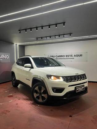 JEEP COMPASS 2.0 16V FLEX LONGITUDE AUTOMÁTICO JEEP COMPASS 2.0 16V FLEX LONGITUDE AUTOMÁTICO